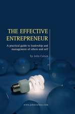 The Effective Entrepreneur