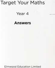 Pearce, S: Target Your Maths Year 4 Answer Book