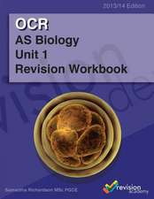 OCR as Biology Unit 1 Revision Workbook