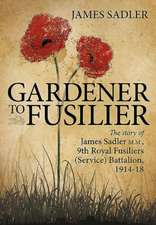 Gardener to Fusilier