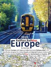 RailPass RailMap Europe 2019