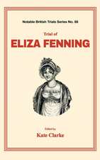 TRIAL OF ELIZA FENNING