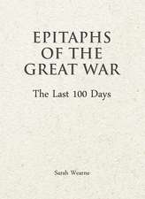 Epitaphs of the Great War