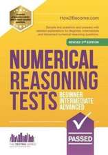 How2become: NUMERICAL REASONING TESTS: Beginner, Intermediat