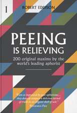 Peeing is Relieving