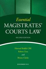 Essential Magistrates' Courts Law