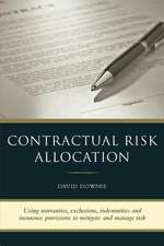 Contractual Risk Allocation