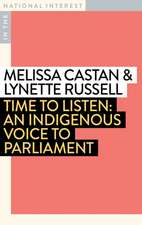 Time to Listen: An Indigenous Voice to Parliament