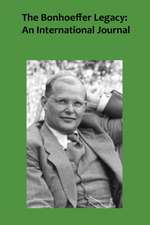 The Bonhoeffer Legacy 5/1