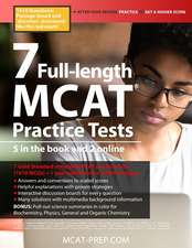 7 Full-Length MCAT Practice Tests: 5 in the Book and 2 Online, 1610 MCAT Practice Questions Based on the Aamc Format