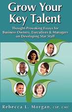 Grow Your Key Talent: Thought-Provoking Essays for Business Owners, Executives and Managers on Developing Star Staff