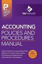 Accounting Policies and Procedures Manual