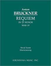 Requiem in D Minor, Wab 39 - Vocal Score: Vocal Score