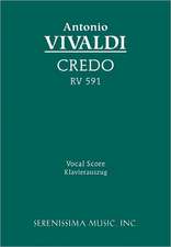 Credo, RV 591 - Vocal Score: Christ Lag in Todesbanden, Bwv 4 - Vocal Score