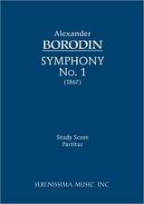 Symphony No. 1 - Study Score: Gelobet Sie Der Herr, Mein Gott, Bwv 129 - Vocal Score