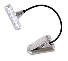 HAMMER HEAD 6 LED TASK LIGHT SILVER