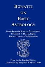 Bonatti on Basic Astrology