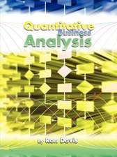 Quantitative Business Analysis