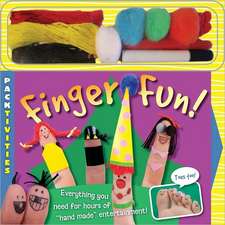 Finger Fun [With Thread, Poms and 2 Washable Markers]