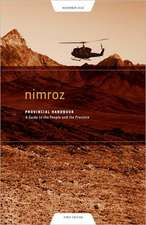 Nimroz Provincial Handbook: A Guide to the People and the Province