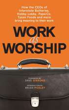 Work as Worship