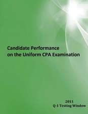 Candidate Performance on the Uniform CPA Examination