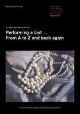 [Re]performing a List