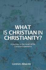 What is Christian in Christianity?: A Journey to the Heart of the Christian Experience