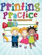 Printing Practice for Pre-Kindergarten