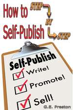 How to Self-Publish