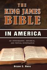 The King James Bible in America