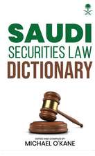 Saudi Securities Law Dictionary