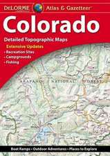 MAP ATLAS GAZETTEER COLORADO