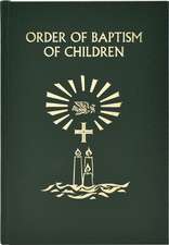 Order of Baptism of Children