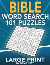 Bible Word Search 101 Puzzles Large Print