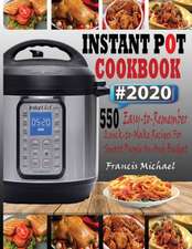 INSTANT POT COOKBOOK #2020