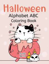 Halloween Alphabet Coloring Books For Kids