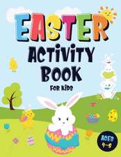 Easter Activity Book For Kids Ages 4-8