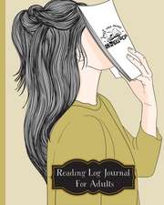 Reading Log Journal For Adults