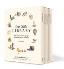 Our Little Library – A Foundational Language Vocabulary Board Book Set for Babies