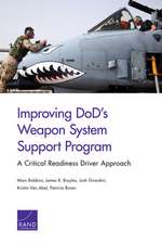 Improving Dod's Weapon System Support Program