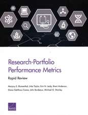 RESEARCHPORTFOLIO PERFORMANCE