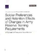 Soldier Preferences and Retention Effects of Changes in Army Reserve Training Requirements