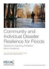 Community and Individual Disaster Resilience for Floods: Options for Improving Protective Action Guidance