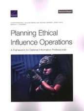 Planning Ethical Influence Operations