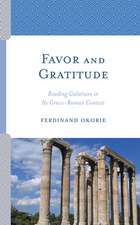 FAVOR AND GRATITUDE READING GCB