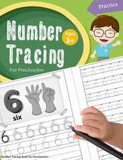 Number Tracing Book for Preschoolers