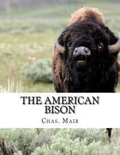 The American Bison: Its Habits, Method of Capture and Economic Use in the North West 