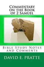 Commentary on the Book of 2 Samuel