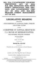 H.R. 5744, Catastrophic Wildfire Prevention Act of 2012; H.R. 5960, Depleting Risk from Insect Infestation, Soil Erosion, and Catastrophic Fire Act of